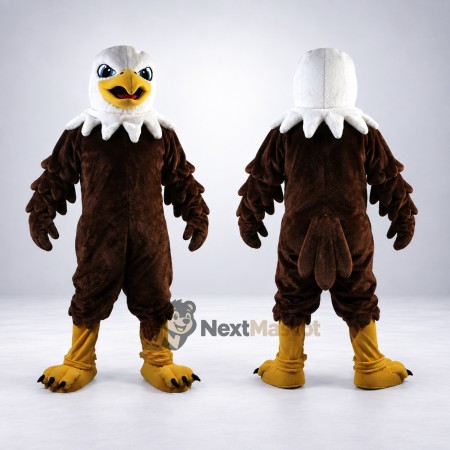 Bald Eagle Mascot Costume for Winter Festivals Bald Eagle Mascot Costume for Winter Festivals