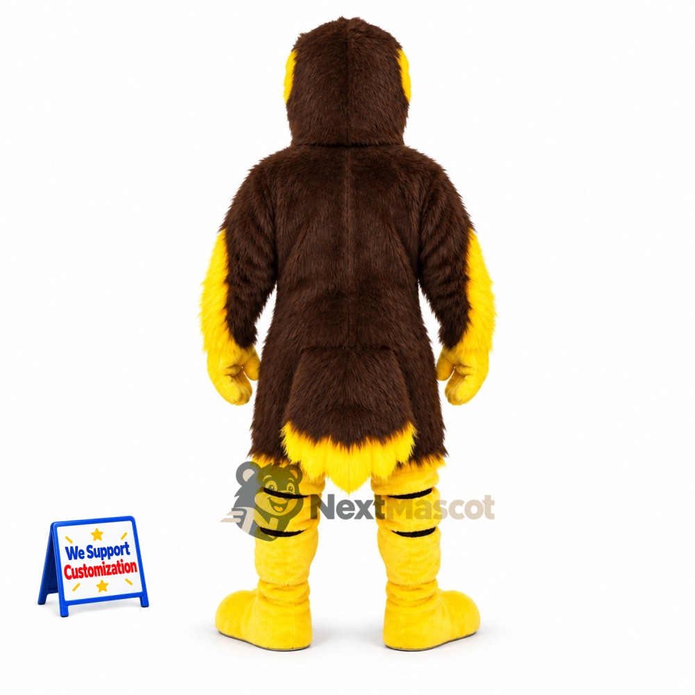 Eagle Mascot Costume - Brown for Street Fairs Eagle Mascot Costume - Brown for Street Fairs