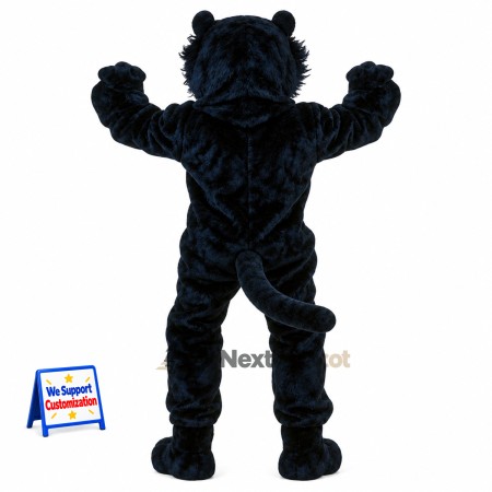 Panther Mascot Costume - Black for Carnivals Panther Mascot Costume - Black for Carnivals
