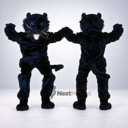 Panther Mascot Costume - Black for Carnivals Panther Mascot Costume - Black for Carnivals