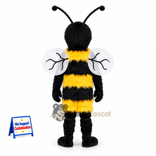 Wasp Mascot Costume - Yellow for Festivals Wasp Mascot Costume - Yellow for Festivals