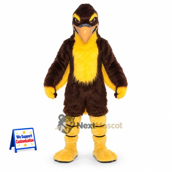 Eagle Mascot Costume - Brown for Fairs