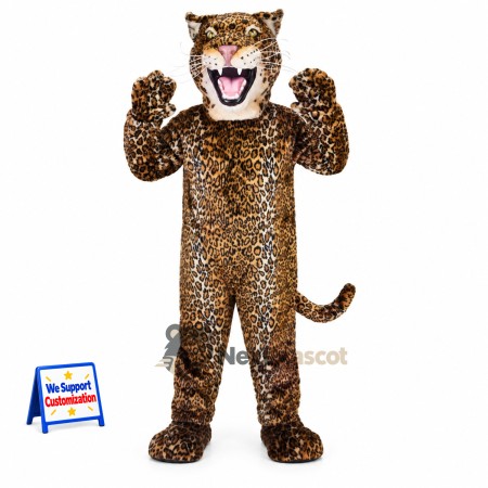 Leopard Mascot Costume - Spotted for Youth Events Leopard Mascot Costume - Spotted for Youth Events