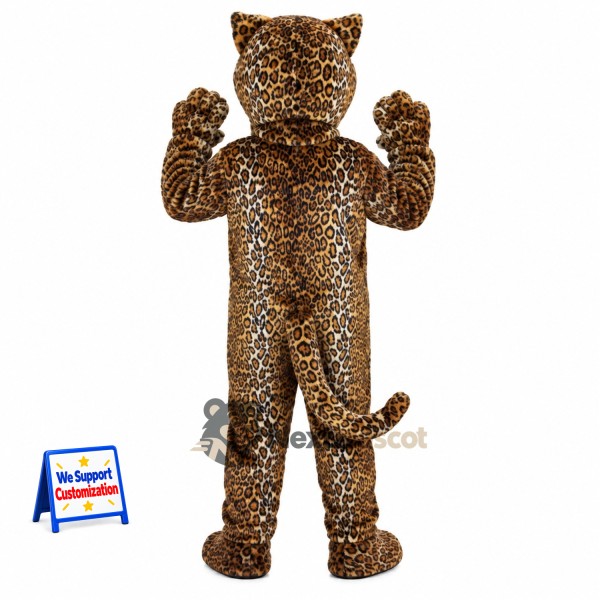 Leopard Mascot Costume - Spotted for Youth Events Leopard Mascot Costume - Spotted for Youth Events
