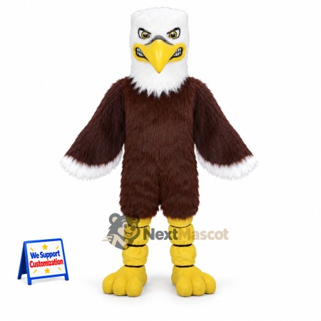 Bald Eagle Mascot Costume for Birthday Shows Bald Eagle Mascot Costume for Birthday Shows