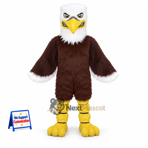 Bald Eagle Mascot Costume for Birthday Shows