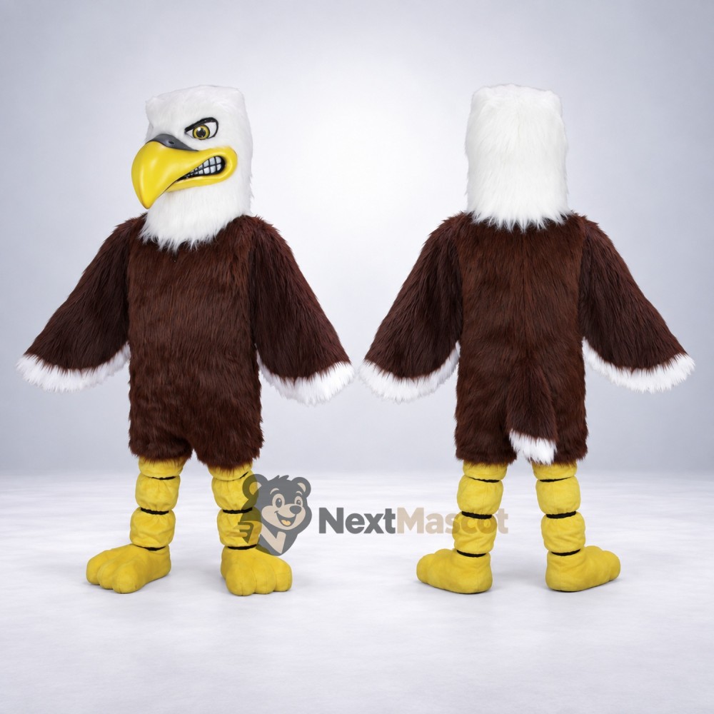 Bald Eagle Mascot Costume for Birthday Shows Bald Eagle Mascot Costume for Birthday Shows