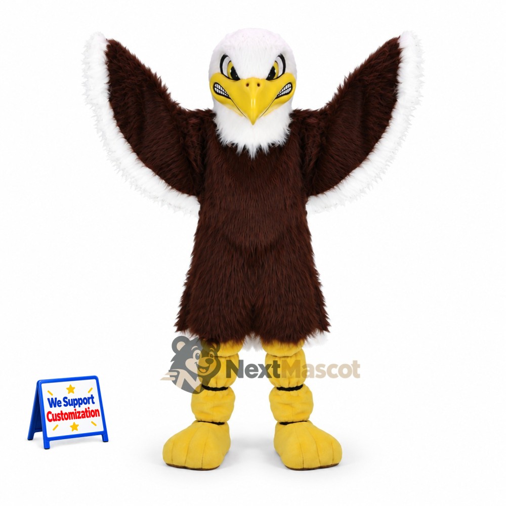 Bald Eagle Mascot Costume for Birthday Photos Bald Eagle Mascot Costume for Birthday Photos