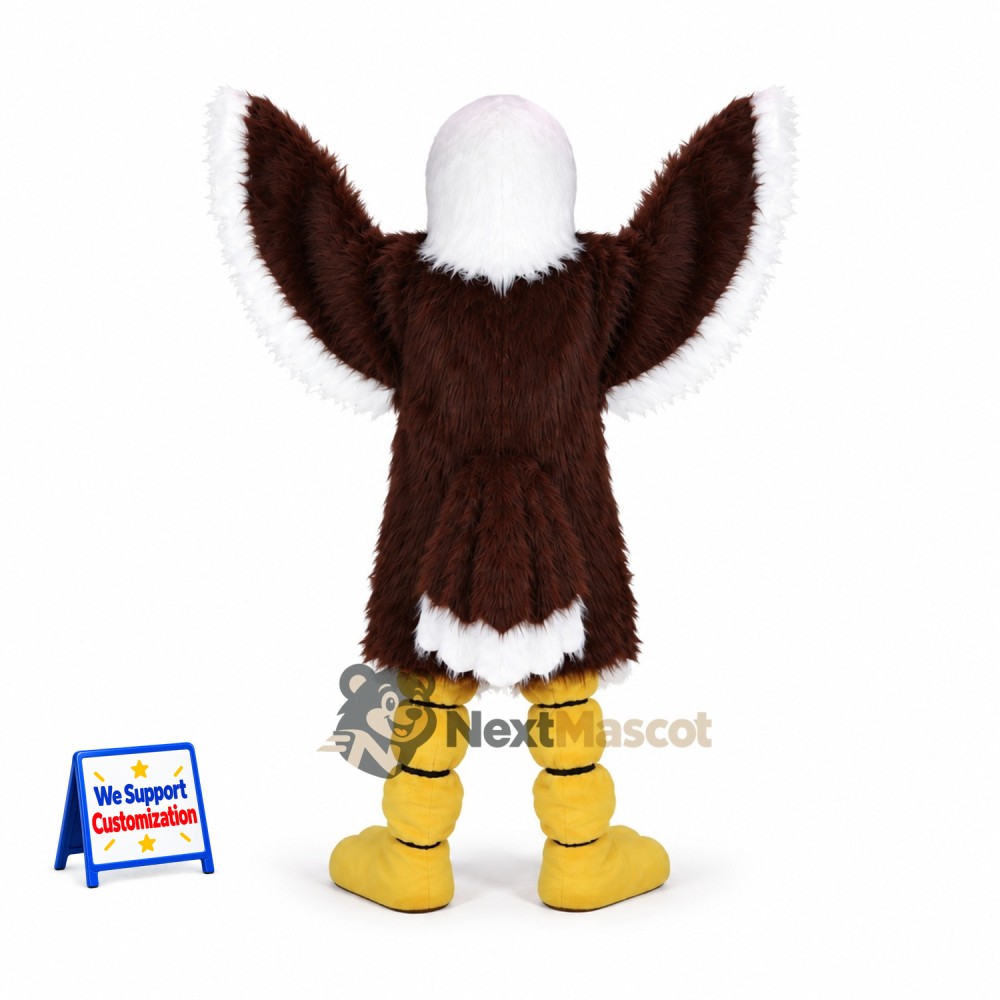 Bald Eagle Mascot Costume for Birthday Photos Bald Eagle Mascot Costume for Birthday Photos