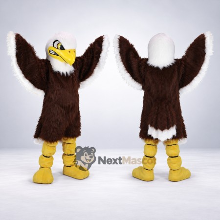 Bald Eagle Mascot Costume for Birthday Photos Bald Eagle Mascot Costume for Birthday Photos