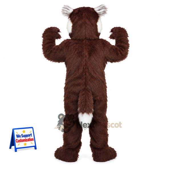 Badger Mascot Costume - Brown for Parades Badger Mascot Costume - Brown for Parades