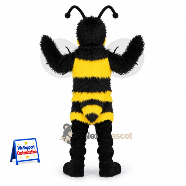 Wasp Mascot Costume - Yellow for Birthday Parties Wasp Mascot Costume - Yellow for Birthday Parties