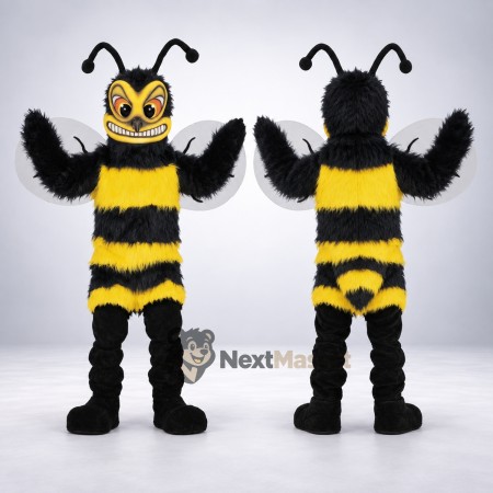 Wasp Mascot Costume - Yellow for Birthday Parties Wasp Mascot Costume - Yellow for Birthday Parties