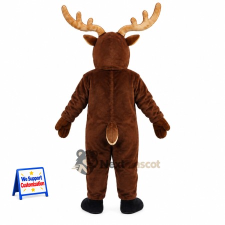 Deer Mascot Costume - Brown for Summer Events Deer Mascot Costume - Brown for Summer Events