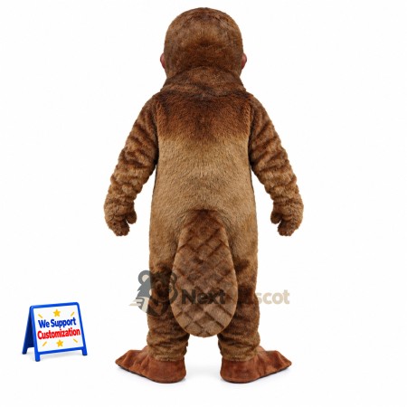 Platypus Mascot Costume - Brown Platypus Mascot Costume - Brown