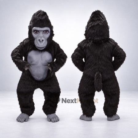 Gorilla Mascot Costume - Black for Photo Events Gorilla Mascot Costume - Black for Photo Events
