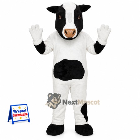 Cow Mascot Costume - Spotted for School Shows Cow Mascot Costume - Spotted for School Shows