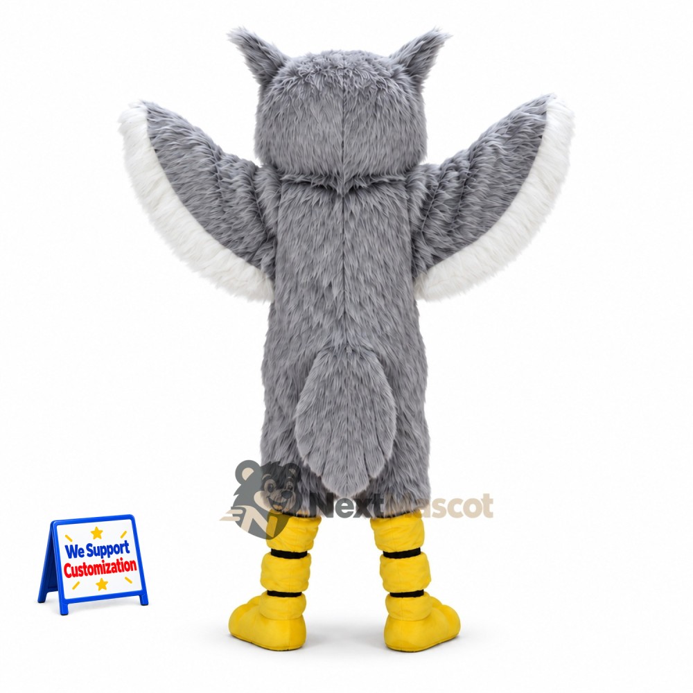 Owl Mascot Costume - Gray for Pep Rallies Owl Mascot Costume - Gray for Pep Rallies