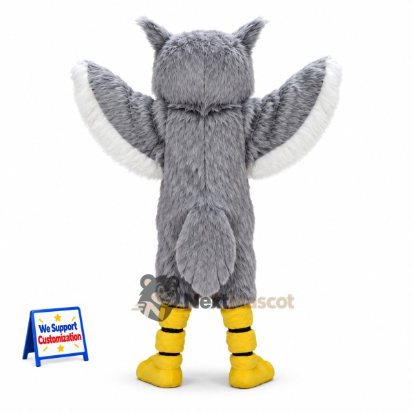 Owl Mascot Costume - Gray for Pep Rallies Owl Mascot Costume - Gray for Pep Rallies