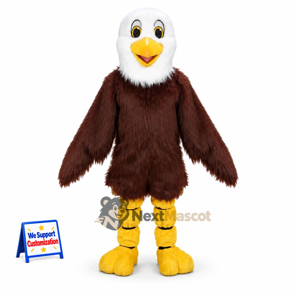 Bald Eagle Mascot Costume for Family Photos Bald Eagle Mascot Costume for Family Photos