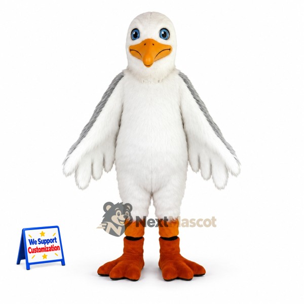 Goose Mascot Costume - White for Birthday Parties