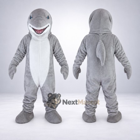 Shark Mascot Costume - Gray for Pep Rallies Shark Mascot Costume - Gray for Pep Rallies