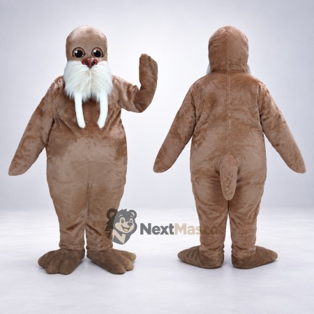 Walrus Mascot Costume - Brown Walrus Mascot Costume - Brown