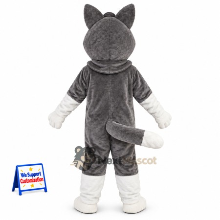 Husky Mascot Costume - Gray for Campus Events Husky Mascot Costume - Gray for Campus Events