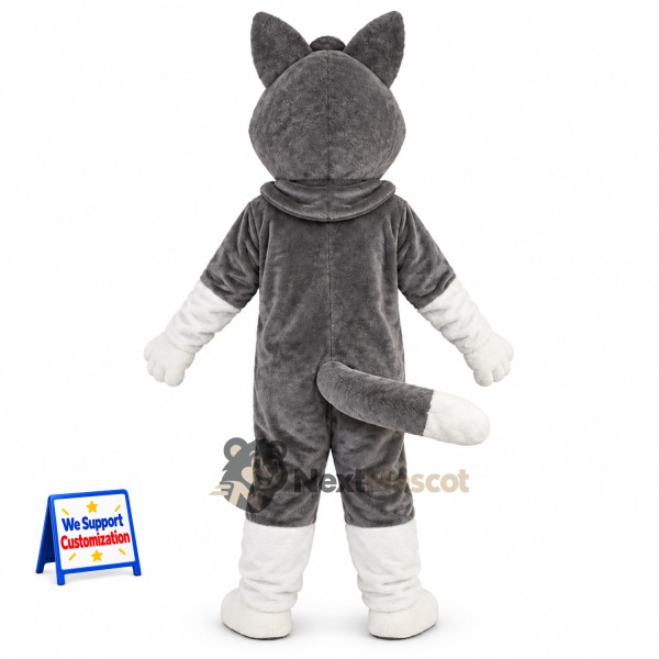 Husky Mascot Costume - Gray for Campus Events