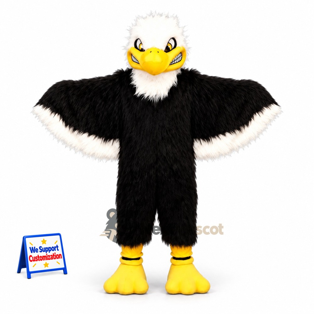Bald Eagle Mascot Costume for Festival Photos Bald Eagle Mascot Costume for Festival Photos