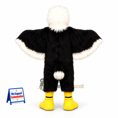 Bald Eagle Mascot Costume for Festival Photos Bald Eagle Mascot Costume for Festival Photos