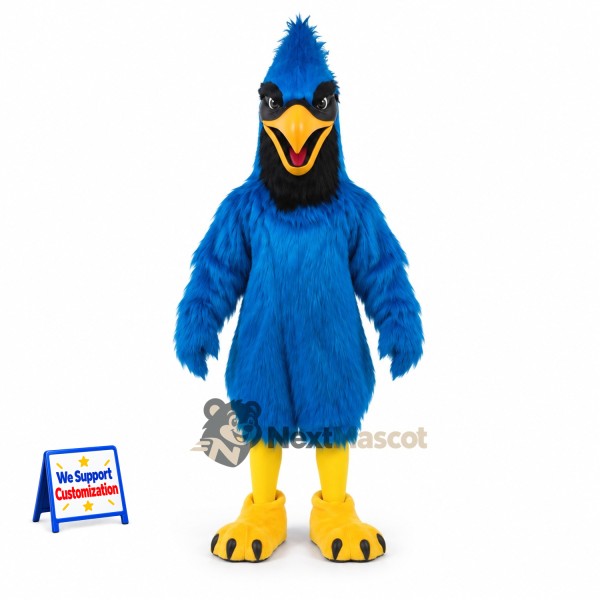 Bird Mascot Costume - Blue for Stage Shows