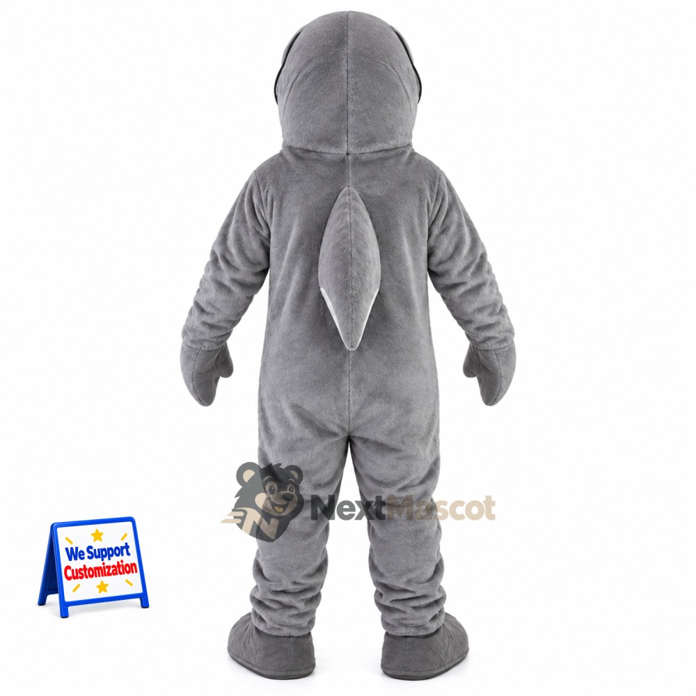 Shark Mascot Costume - Gray for Team Events Shark Mascot Costume - Gray for Team Events