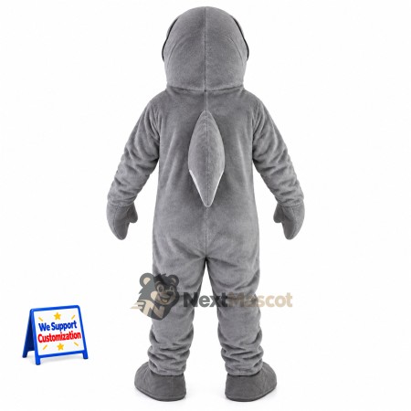 Shark Mascot Costume - Gray for Team Events Shark Mascot Costume - Gray for Team Events