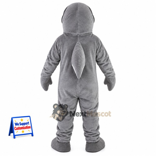 Shark Mascot Costume - Gray for Team Events