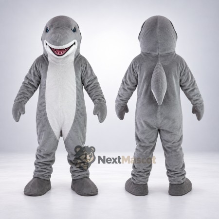 Shark Mascot Costume - Gray for Team Events Shark Mascot Costume - Gray for Team Events