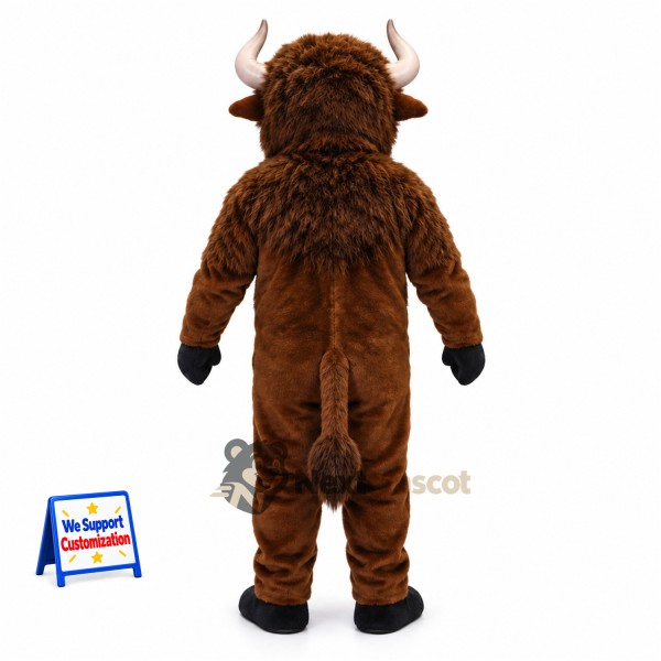 Bull Mascot Costume - Brown for Campus Events Bull Mascot Costume - Brown for Campus Events