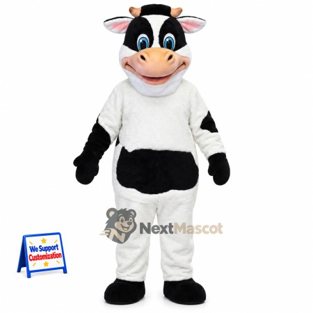 Cow Mascot Costume - Spotted for Community Shows Cow Mascot Costume - Spotted for Community Shows
