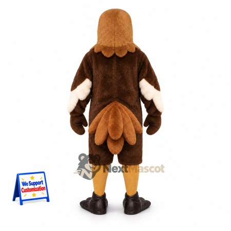 Eagle Mascot Costume - Brown for Fan Events Eagle Mascot Costume - Brown for Fan Events