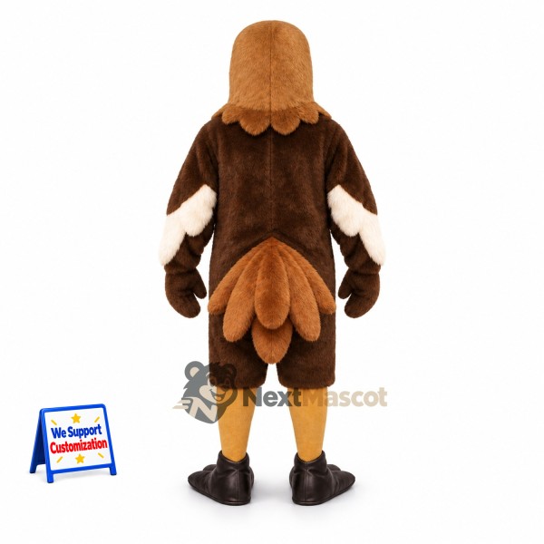Eagle Mascot Costume - Brown for Fan Events Eagle Mascot Costume - Brown for Fan Events