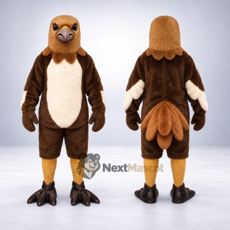 Eagle Mascot Costume - Brown for Fan Events Eagle Mascot Costume - Brown for Fan Events