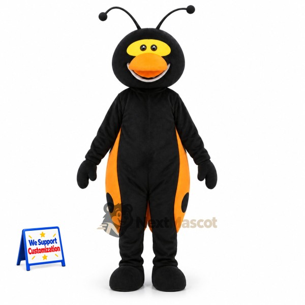 Ladybug Mascot Costume - Orange
