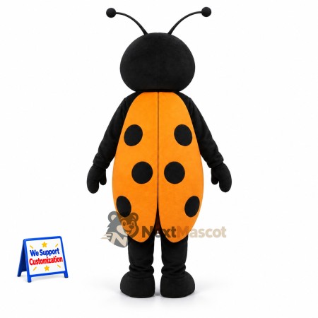Ladybug Mascot Costume - Orange Ladybug Mascot Costume - Orange