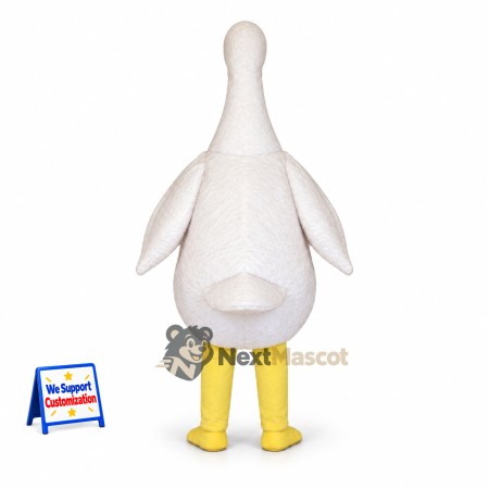 Goose Mascot Costume - White for Sports Days Goose Mascot Costume - White for Sports Days