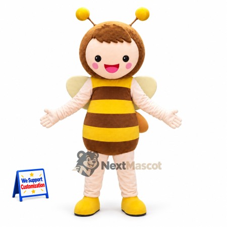 Bee Girl Mascot Costume for Pollinator Events Bee Girl Mascot Costume for Pollinator Events