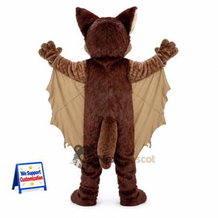 Bat Mascot Costume - Brown for Parades Bat Mascot Costume - Brown for Parades