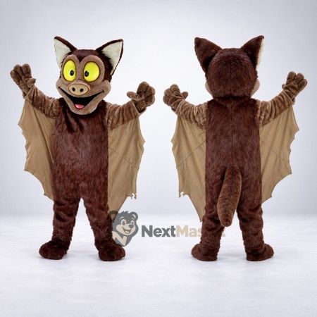 Bat Mascot Costume - Brown for Parades Bat Mascot Costume - Brown for Parades
