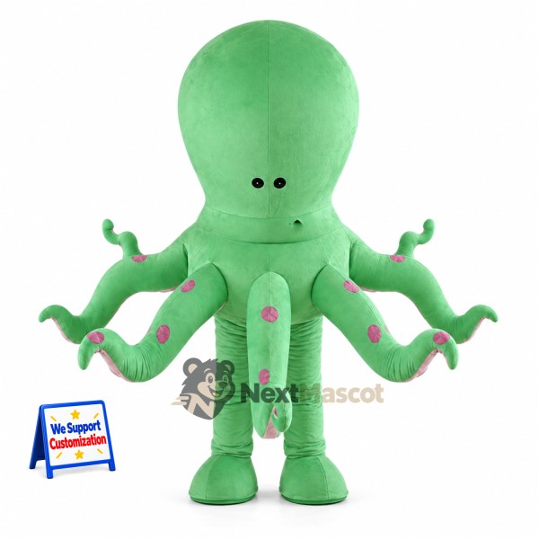 Octopus Mascot Costume - Green
