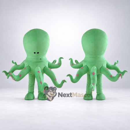 Octopus Mascot Costume - Green