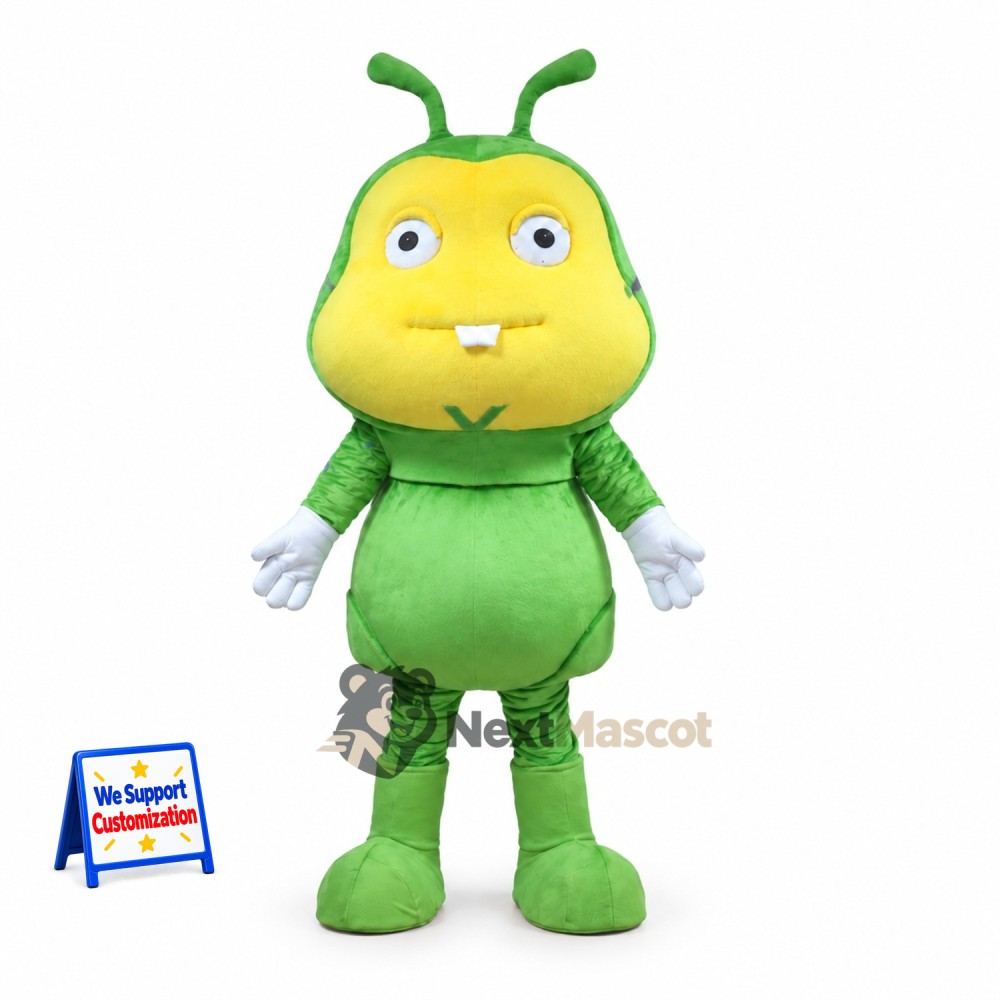 Ant Mascot Costume - Green for Parades